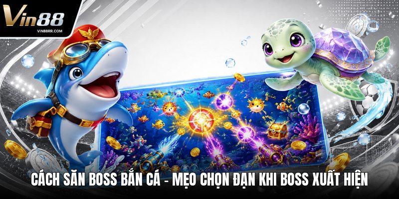 Cách Săn Boss Bắn Cá - Mẹo Chọn Đạn Khi Boss Xuất Hiện - tokupe